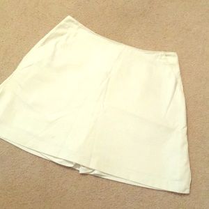 White Adidas Golf Skort